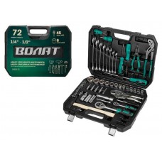 Набор слесарного инстр-та в чем. 72пр. ВОЛАТ
(1/4", 1/2", 6 граней) Набор слесарного инстр-та в чем. 72пр. ВОЛАТ
(1/4", 1/2", 6 граней)