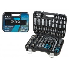 Набор головок и бит 110пр. 1/4",1/2" PRO STARTUL LE MANS (PRO-110L)
(6 граней)