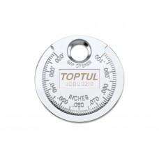 Приспособление типа "монета" для проверки зазора между электродами свечи TOPTUL (JDBU0210) Приспособление типа "монета" для проверки зазора между электродами свечи TOPTUL (JDBU0210)