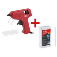 Пистолет клеевой WORTEX GG 0710-1 в блистере + 2 клеевых стержня+АКЦИЯ
(+ Клеевые стержни Wortex50шт скидка на комплект 15%)