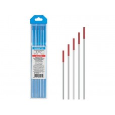 Электрод вольфрамовый красный WT-20, Ф 1,6 мм (набор 5 шт) SOLARIS Электрод вольфрамовый красный WT-20, Ф 1,6 мм (набор 5 шт) SOLARIS