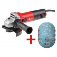 Одноручная углошлифмашина WORTEX AG 1208-1 в кор.+ АКЦИЯ!
(3 отр. круга в подарок!)
