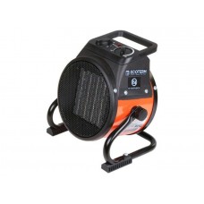 Нагреватель воздуха электр. Ecoterm EHR-02/1D
(пушка, 2 кВт, 220 В, термостат,  керамика PTC)