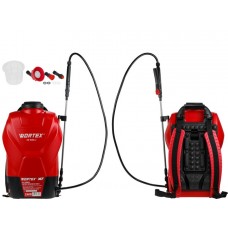 Аккум. опрыскиватель WORTEX KS 1640 Li в кор. ALL1 XLT SOLO 18В, 16 л
(мягкая спинка, ручка для переноски)