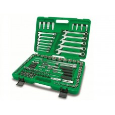 Набор головок и ключей 130предм. 1/4",3/8",1/2" 6гр. TOPTUL (GCAI130B)