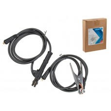 Комплект сварочный для MMA (до 200А, 2 + 2 м) SOLARIS
(разъем 9 мм (тип 10-25))