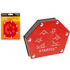 Угольник магнитный для сварки 23кг STARTUL PROFI (ST8540-23)
(струбцина магнитная)