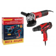 Набор электроинструмента WORTEX одноручная ушм + дрель-шуруповерт МЕГА АКЦИЯ в кор.
(Ушм WORTEX AG 1209-3 + дрель-шуруповерт WORTEX DR 1023 D + 5 дисков в подарок!) Набор электроинструмента WORTEX одноручная ушм + дрель-шуруповерт МЕГА АКЦИЯ в кор.
(Ушм WORTEX AG 1209-3 + дрель-шуруповерт WORTEX DR 1023 D + 5 дисков в подарок!)