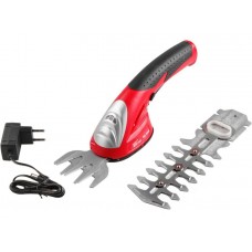 Аккум. ножницы садовые WORTEX SG 7215 в кор. + насадка-кусторез
(7.2 В, 1 акк., 1.5 А/ч, Li-Ion, шир. ножей 80 мм)