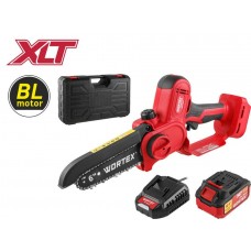 Аккум. мини-пила WORTEX CEC 2518-2 в чем. ALL1 XLT SET БЕСЩЕТ., 18 В, 6''
(шина 15 см, 1/4")