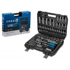Набор головок и бит 108пр. ТРЕК
(1/4", 1/2", 6 граней) Набор головок и бит 108пр. ТРЕК
(1/4", 1/2", 6 граней)