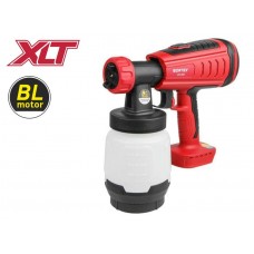 Аккум. краскораспылитель WORTEX CPS 1808 в кор. ALL1 SOLO БЕСЩЁТ.ДВИГ., 18В, 1000 мл/мин, 0.8 л бак
(БЕСЩЁТ.ДВИГ., 18 В, БЕЗ АКБ И ЗУ, 1000 мл/мин, 0.8 л бак, 2.5 мм сопло, 50 DIN)