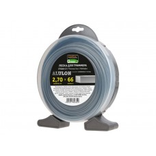 Леска ф 2.7 мм х 66 м квадратн. сеч. ALULON STARTUL GARDEN
(содержит алюминиевые частицы)