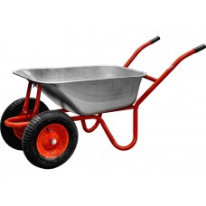 Тачка строительная HDC HD-W402 (120л, 400кг, 2 пневмоколеса 4.00-8) Тачка строительная HDC HD-W402 (120л, 400кг, 2 пневмоколеса 4.00-8)