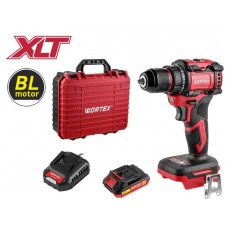 Аккум. дрель-шуруповерт WORTEX BD 2025 DLi в чем. ALL1 XLT БЕСЩЕТ, 18 В, 50 Н*м, 1х1,5 А*ч, БЗП 10 м
(шурупы до 9 мм, защита от перегрузки и перегрева, импульсная функция)