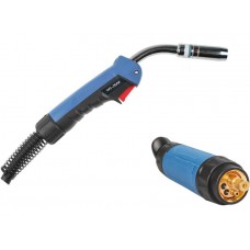 Горелка сварочная MIG MAG WG-25AK (3м, 230А) SOLARIS
(CO2 - 230A; Ar(Ar+CO2) - 200A; 0.8-1.2мм; ПВ - 60%; 3 метра; М6)