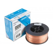 Проволока сварочная омедненная ER 70S-6 ф0,8мм (катушка D100 1 кг) SOLARIS
(аналог СВ08Г2С)