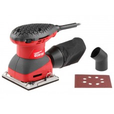 Виброшлифмашина WORTEX SS 2835 AE в кор.
(250 Вт, шлифпластина 110 х 114 мм, 14000 об/мин, без регул. об.)