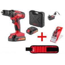 Аккум. дрель-шуруповерт WORTEX BD 2020-1 DLi в чем.+АКЦИЯ!
(напульсник и набор сверл в подарок!!!)