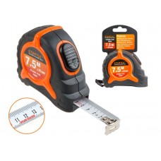 Рулетка  7,5м/25мм STARTUL PROFI (ST3008-7525)
(Нейлоновое покрытие, автостоп)