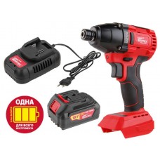 Аккум. ударный гайковерт WORTEX CWR 0118 в кор. ALL1 + АКЦИЯ (комплект с АКБ и ЗУ со скидкой)
(18.0 В, АКБ И ЗУ в комплекте со скидкой, внутр. шестигр. 1/4 ", 160 Нм, вес 1.4 кг) Аккум. ударный гайковерт WORTEX CWR 0118 в кор. ALL1 + АКЦИЯ (комплект с АКБ и ЗУ со скидкой)
(18.0 В, АКБ И ЗУ в комплекте со скидкой, внутр. шестигр. 1/4 ", 160 Нм, вес 1.4 кг)