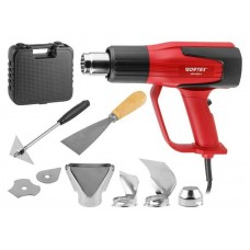 Термовоздуходувка WORTEX HG 6120-1 в чем. + набор сопл 2000 Вт, 2 режима, 60-600 °С, LCD
(Плавная рег., 2 режима: 60°С, 300-500 л/мин, 60-600°С, 300-500 л/мин., холодный обдув) Термовоздуходувка WORTEX HG 6120-1 в чем. + набор сопл 2000 Вт, 2 режима, 60-600 °С, LCD
(Плавная рег., 2 режима: 60°С, 300-500 л/мин, 60-600°С, 300-500 л/мин., холодный обдув)