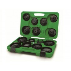 Набор съемников-чашек масляных фильтров 16пр. TOPTUL (JGAI1601) Набор съемников-чашек масляных фильтров 16пр. TOPTUL (JGAI1601)