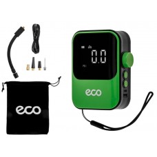 Компрессор автомобильный ECO AE-007 Comfort
(7,4 В, 40 Вт, 18 л/мин, 4000 мА·ч, 10 Бар, LED дисплей, режим повербанка, фонарь, 4 насадки, сумка)