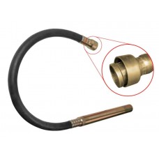 Вал гибкий 3 м в сборе с вибронаконечником 35 мм для вибратора CV 1512/CV 2012
(диаметр вибронаконечника 35 мм)