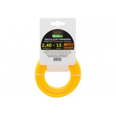 Леска ф 2.4 мм х 15 м треуг. сеч. STARTUL GARDEN