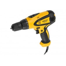 Дрель-шуруповерт MOLOT MDR 1025 в кор. 350 Вт, 25 Нм, 2 скор.
(350 Вт, 25 Нм, 2 скор.)