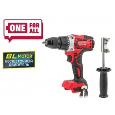 Аккум. дрель-шуруповерт WORTEX BD 2030 Dli в кор. ALL1 SOLO БЕСЩЕТ., 18 В, 80 Н*м, БЗП(мет.) 13 мм
(шурупы до 13 мм)