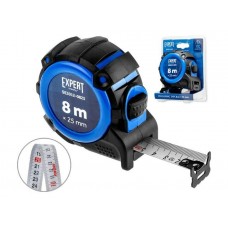 Рулетка  8м/25мм EXPERT STARTUL (SE3012-0825)
(Автостоп, двухсторонняя шкала нанесения, нейлоновое покрытие, двухсторонний зацеп)