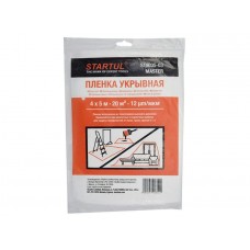 Пленка укрывная 4x5 м, 12 мкм STARTUL MASTER (ST9035-03)
(защитная) Пленка укрывная 4x5 м, 12 мкм STARTUL MASTER (ST9035-03)
(защитная)