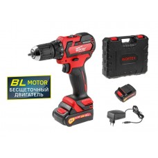 Аккум. дрель-шуруповерт WORTEX BD 1215-1 DLi в чем.
(12.0 В, 2 акк., 1.5 А/ч Li-Ion, БЕСЩЁТ., 2 скор., 35 Нм, шурупы до 8 мм)