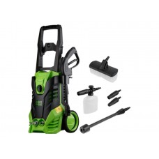 Очиститель высокого давления DGM Water 160
(2.20 кВт, 160 бар, 480 л/ч, самовсасывание, встроенный + активный пеногенератор, щетка)