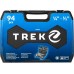 Набор головок и бит 94пр. TREK
(1/4", 1/2", 6 граней)