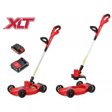 Триммер аккум. WORTEX TB 2818 ALL1 XLT SET 18В, шир.скаш.300 мм, авт.головка, леска 1.6 мм
(2 Ач акб и зу, с тележкой, поворотная голова, поворотная телескоп.штанга)