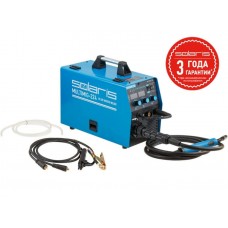 Полуавтомат сварочный Solaris MULTIMIG-224
(230В; MIG/FLUX/MMA; евроразъем; горелка 3 м; смена полярности; 2T/4T/Spot) Полуавтомат сварочный Solaris MULTIMIG-224
(230В; MIG/FLUX/MMA; евроразъем; горелка 3 м; смена полярности; 2T/4T/Spot)
