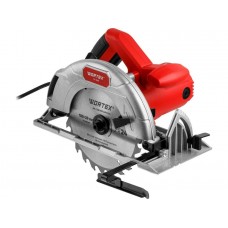 Циркулярная пила WORTEX CS 1865 в кор.
(1400 Вт, 185х20 мм 24Т, пропил до 65 мм, алюминиевая подошва)