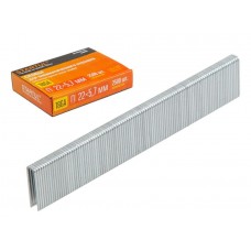 Скобы тип 18GA 22мм (2500шт) STARTUL PROFI (ST4520-22)
(для пневмостеплера, сечение 1,25х1,00мм; ширина скобы 5,7мм)