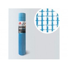 Стеклосетка штукатурная 5х5, 1мх50м, 1300Н, синяя, EXTRA