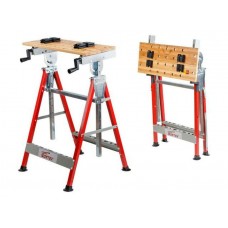 Верстак складной WORTEX WB 6012 БАМБУК, 605X540X(860-1140) мм, регулировка столешницы
(нагрузка до 100 кг, масса 7,5 кг)