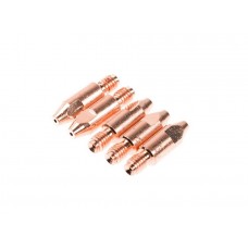 Наконечник контактный Ф 1.2 мм M6х28 мм E-Cu (набор 5 шт) SOLARIS
(сварочный наконечник, контактная трубка)