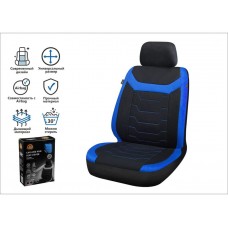 Чехол на сиденье автомобиля универсальный, полиэстер, черно-синий, ARIZONE