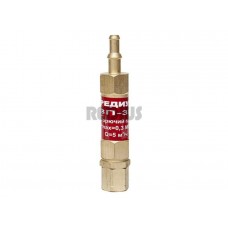 Затвор предохранит. на редуктор ЗП -3Г-113 (ООО "РЕДИУС-168")
(Длина - 105 мм
Место установки: Выход редуктора)