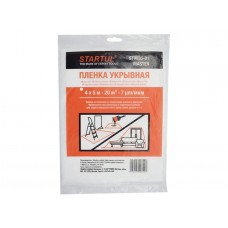 Пленка укрывная 4x5 м, 7 мкм STARTUL MASTER (ST9035-01)
(защитная) Пленка укрывная 4x5 м, 7 мкм STARTUL MASTER (ST9035-01)
(защитная)