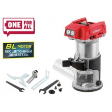 Аккум. фрезер кромочный WORTEX CMM 1835 в кор. ALL1 XLT SOLO БЕСЩЕТ., 18 В, цанга 6/8, рег. об, конс
(10000-30000 об/мин)