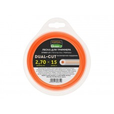 Леска ф 2.7 мм х 15 м кругл. сеч. DUAL-CUT STARTUL GARDEN
(с высокопрочной сердцевиной)