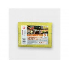 Полотно универсальное ПП/ПЭ (укрывной материал) 1,6х5м (8м2) желтое Полотно универсальное ПП/ПЭ (укрывной материал) 1,6х5м (8м2) желтое